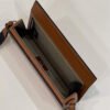 FI Horizontal Box Brown Bag For Woman 10.5cm/4in