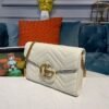 gg Marmont Matelass¨¦ Mini Bag White Matelass¨¦ For Women 8in/20cm gg 474575 DTD5N 9022