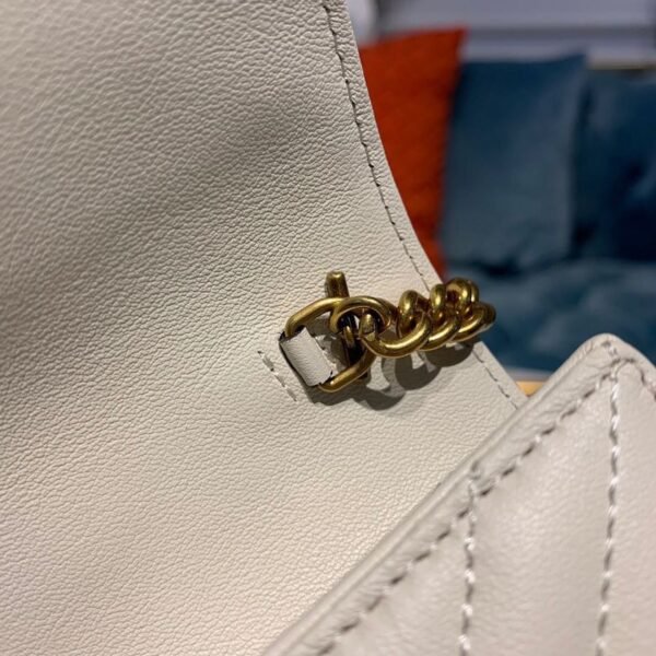 gg Marmont Matelass¨¦ Mini Bag White Matelass¨¦ For Women 8in/20cm gg 474575 DTD5N 9022