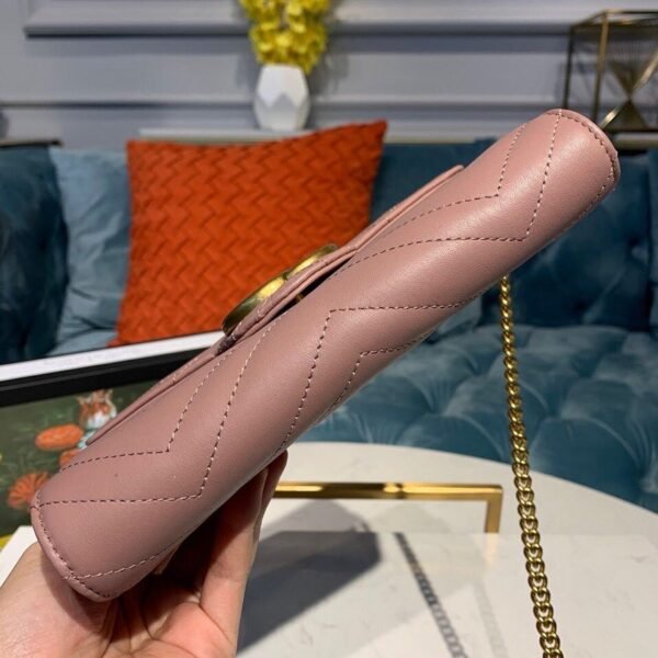 gg Marmont Matelass¨¦ Mini Bag Dusty Pink Matelass¨¦ For Women 8in/20cm gg 474575