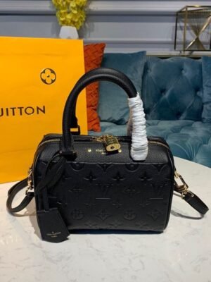 LV Speedy Bandouliere 20 Monogram Empreinte Black For Women,  Shoulder And Crossbody Bags 7.8in/20cm LV M42394