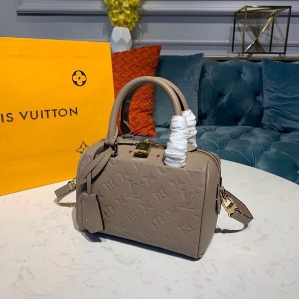 1119681573803478-pic-55434-1573812884 LV Speedy Bandouliere 20 Monogram Empreinte Galet Grey For Women, Shoulder And Crossbody Bags 7.8in/20cm LV
