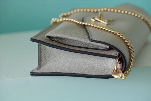 LV Mylockme Chain Pochette Grey For Women,  Shoulder and Crossbody Bags 7.5in/19cm LV?