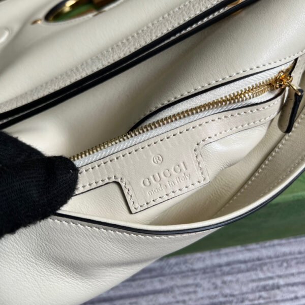 gg Blondie Shoulder Bag White For Women, Women’s Bags 11in/28cm gg 699268 UXX0G 9022