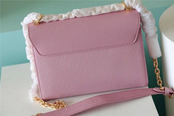 11955aab LV Twist MM Epi Guimauve Purple For Women, Shoulder And Crossbody Bags 9.1in/23cm LV