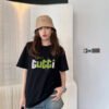 Gucci Lightning Bolt Logo T-Shirt in Black