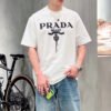 Prada Milano White Emblem T-Shirt