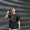 Gucci Distressed Logo T-Shirt (Black)