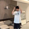 Balenciaga Oversized '8' Logo T-Shirt (White)