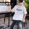 Prada Graphic Logo T-Shirt (White)