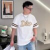 Dior White and Brown T-Shirt