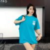 Loewe Turquoise Pocket T-Shirt