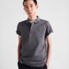 11_bc80d037-2c5e-4459-a3bf-18a0ca2834f2 Prada Classic Grey Polo Shirt