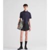 Prada Classic Black Polo Shirt