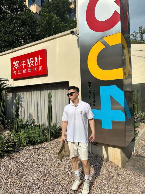 11_e24bd880-90ce-4f7e-91bd-673927d831c5 Burberry Monogram Logo Polo Shirt