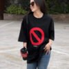 11c394df Balenciaga T-Shirt - Prohibition Symbol