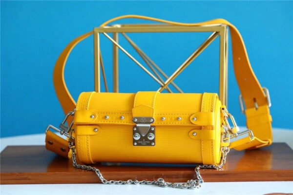 11ca2a3b LV Papillon Trunk Epi Yellow For Women, Women¡¯s Bags, Shoulder And Crossbody Bags 7.5in/19cm LV?