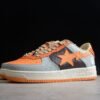 12._12_2239239a-fa35-429d-b2c1-c9a3abaa0b5a BAPE STA Low-Top Orange and Grey Sneakers