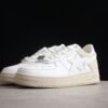 BAPE STA Low-Top Sneakers in White and Cream