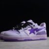 BAPE STA Low-Top Purple Gradient Sneakers