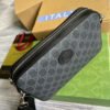 gg Shoulder Bag With Interlocking G Black gg Supreme Canvas For Women? 9.6in/24.5cm gg 703468 92THF 1000
