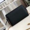 gg Marmont Mini Chain Bag Black For Women 7.9in/20cm gg