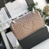 gg Marmont Matelass¨¦ Shoulder Bag Dusty Pink Matelass¨¦ Chevron For Women 10in/26cm gg 443497 DTDIT 5729