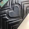 gg Marmont Matelass¨¦ Mini Bag Black Matelass¨¦ Chevron For Women 8.5in/22cm gg 446744 DTDIT 1000