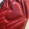 gg Marmont Matelass¨¦ Mini Bag  Red Matelass¨¦ Chevron  For Women 8.5in/22cm gg 446744