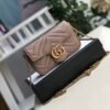 gg Marmont Matelass¨¦ Super Mini Bag Beige Matelass¨¦ Chevron For Women 6.2in/16.5cm gg