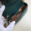 gg Marmont Matelass¨¦ Super Mini Bag Green Matelass¨¦ Chevron For Women 6.2in/16.5cm gg