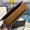 gg Horsebit 1955 Shoulder Bag Beige/Ebony gg Supreme Canvas With Brown For Women 9.8in/25cm gg ?602204 92TCG 8563