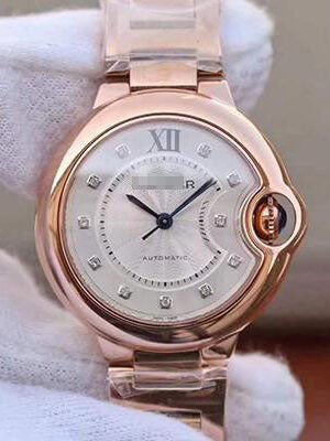 BALLON BLEU DE  LADIES 33 WE902062 V9 FACTORY WHITE TEXTURED DIAL