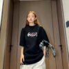 Gucci Strawberry Logo T-Shirt (Black)