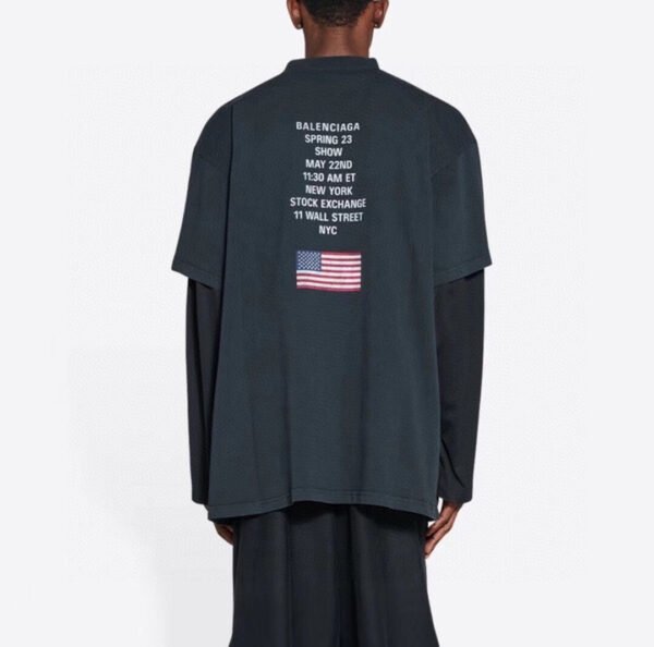 12_7c9bd5e7-3d83-4daf-a73a-5219897e01d3 Balenciaga NYSE Logo T-Shirt