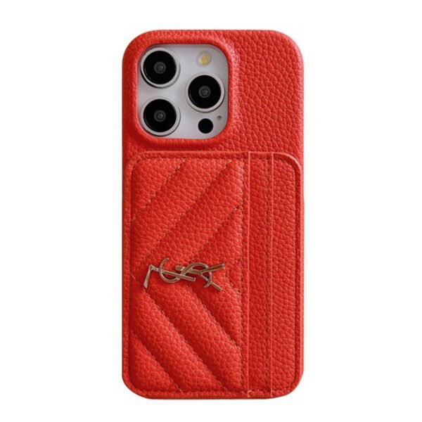 Saint Card Bag Leather iPhone Case