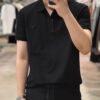 Prada Classic Black Polo Shirt