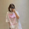 Loewe Pink Graphic T-Shirt