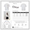 Dior T-Shirt - Multicolor Vertical Logo