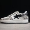 BAPE STA Low-Top Sneakers with Snakeskin Pattern