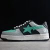 BAPE STA Low-Top Aqua and Grey Sneakers