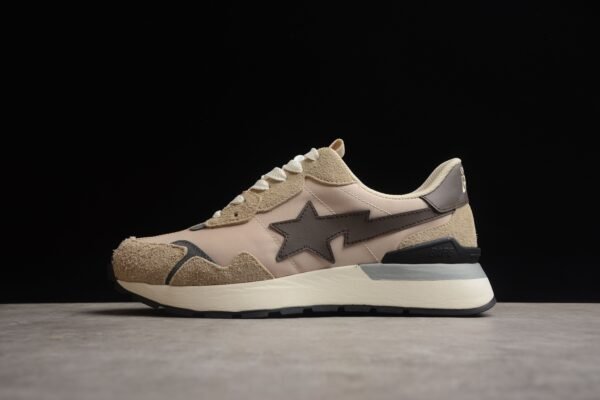 13._13_aecf63d4-0771-42e0-a0fd-00d723be5817 BAPE STA Runner Sneakers in Beige and Brown