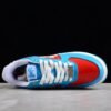 BAPE STA Low-Top Sneakers in Blue and Red Captain America Edition