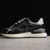BAPE STA Retro Runner Black and White Sneakers