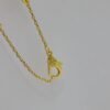 18K Two Butterfly Pendant with Diamond & Turquoise Necklace