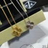 18K Vintage Alhambra Pendant Clover Necklace