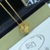 18K Vintage Alhambra Pendant Clover Necklace