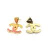 18K Classic Peach CC Dangle Earrings