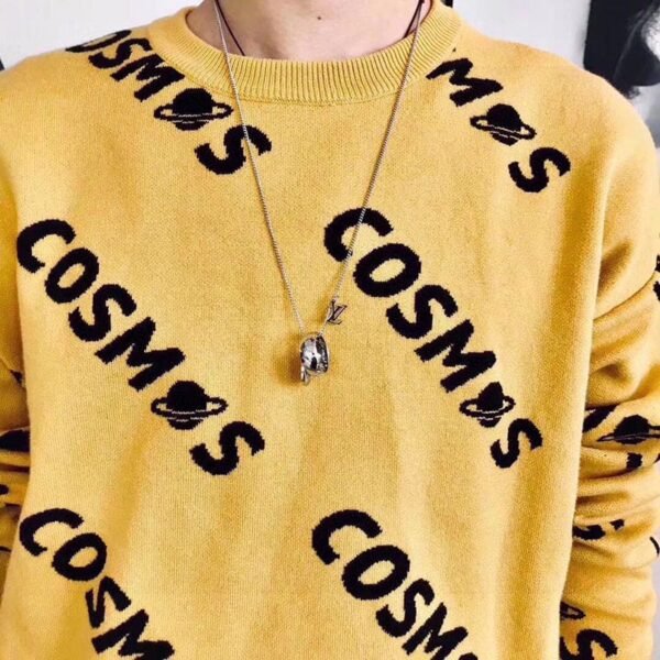 18K Louis Monogram Charms Necklace