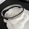 18K White Gold CC Vintage Bracelet